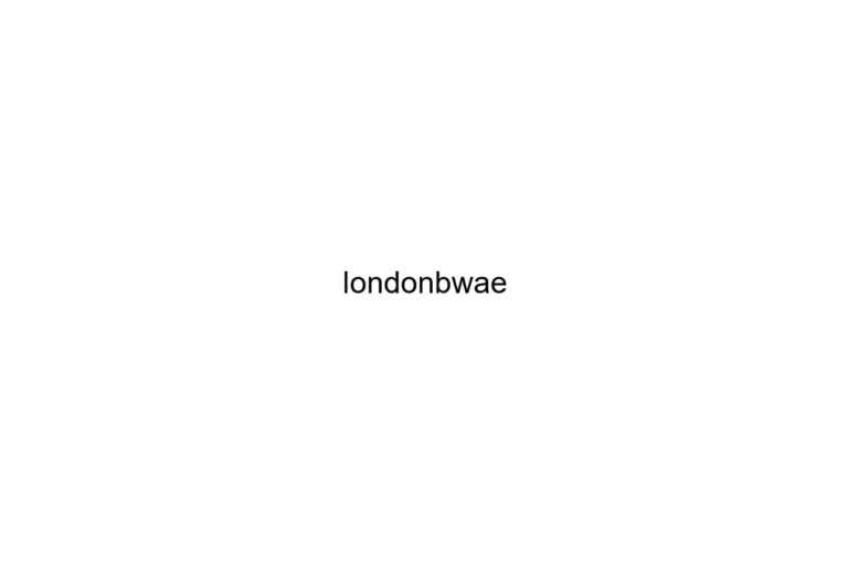 londonbwae