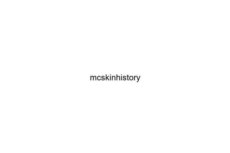 mcskinhistory