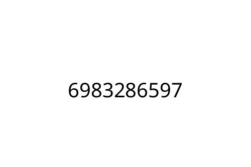 6983286597