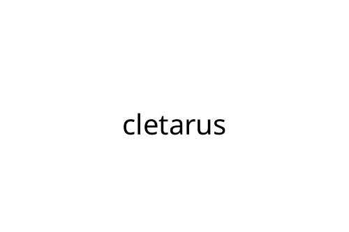 cletarus
