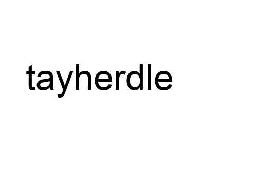 tayherdle