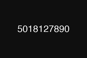 5018127890