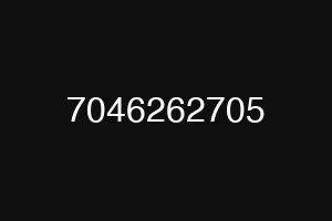 7046262705