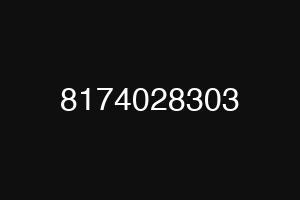 8174028303