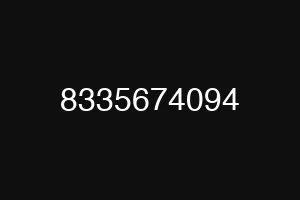 8335674094